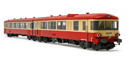 Jouef HJ2610 SNCF Dieseltriebzug EAD X 4300 rot/creme Ep.IV